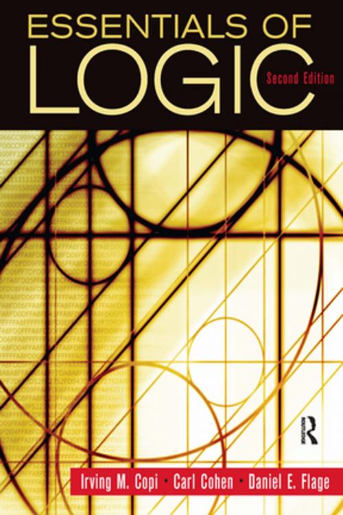 Cover of the book Essentials of Logic by Irving Copi, Carl Cohen, Daniel Flage, Taylor and Francis