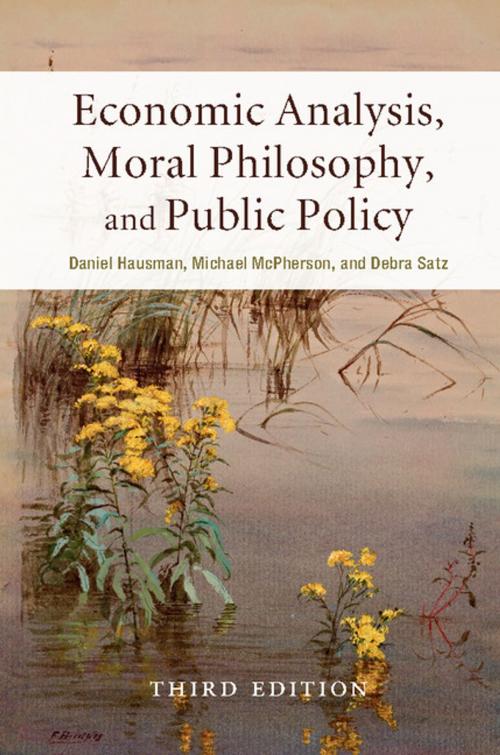 Cover of the book Economic Analysis, Moral Philosophy, and Public Policy by Daniel Hausman, Michael McPherson, Debra Satz, Cambridge University Press