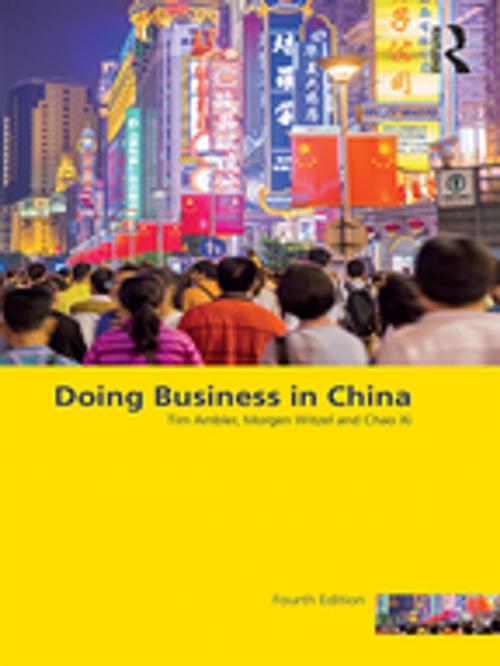 Cover of the book Doing Business in China by Tim Ambler, Morgen Witzel, Chao Xi, Taylor and Francis