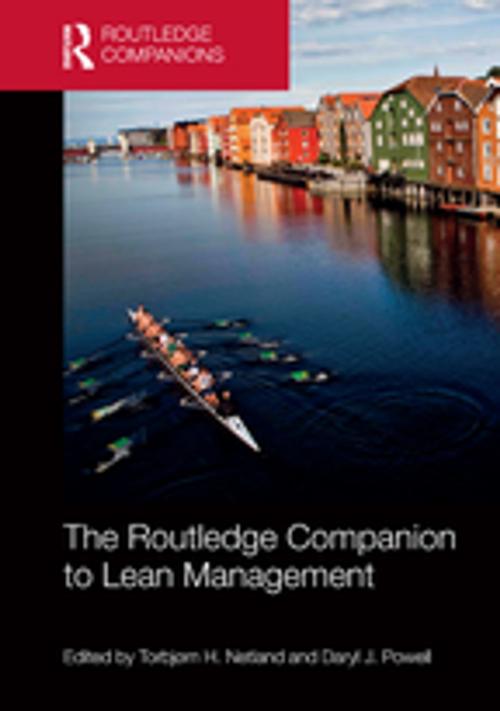 Cover of the book The Routledge Companion to Lean Management by , Taylor and Francis