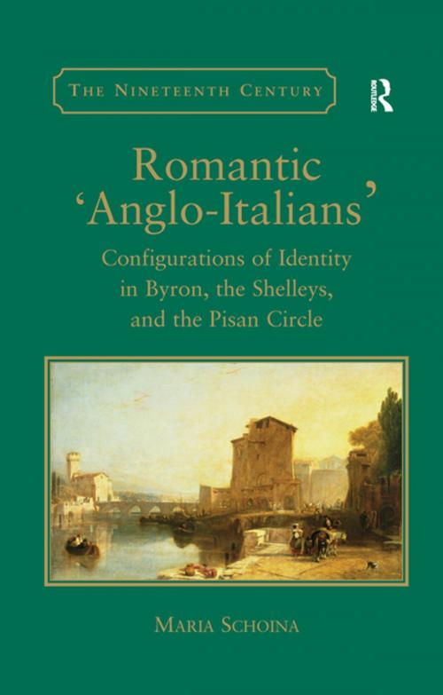 Cover of the book Romantic 'Anglo-Italians' by Maria Schoina, Taylor and Francis