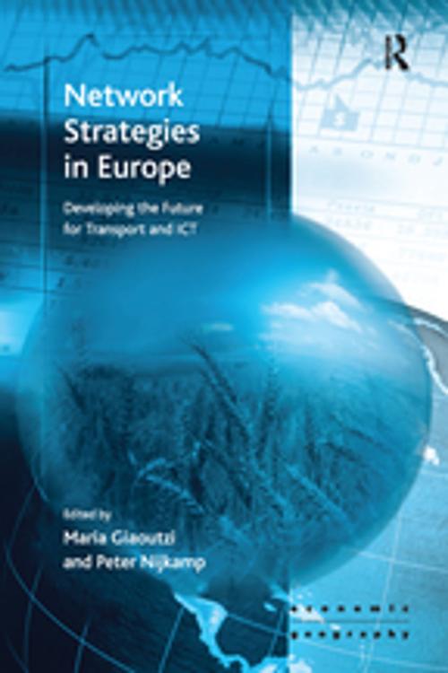 Cover of the book Network Strategies in Europe by Maria Giaoutzi, Taylor and Francis