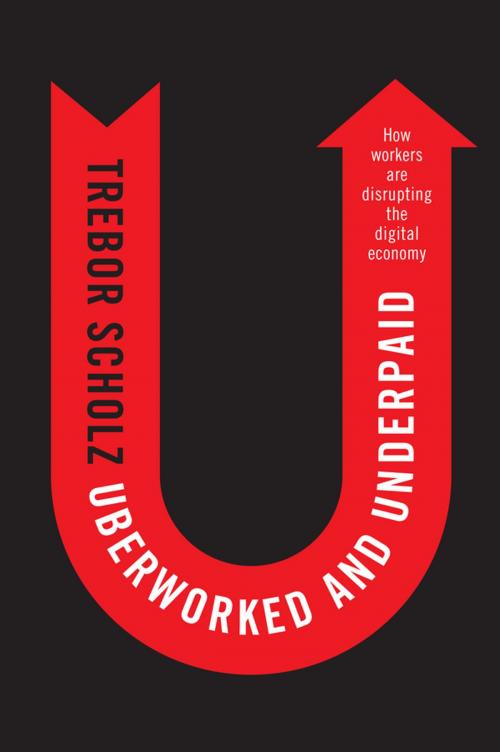 Cover of the book Uberworked and Underpaid by Trebor Scholz, Wiley