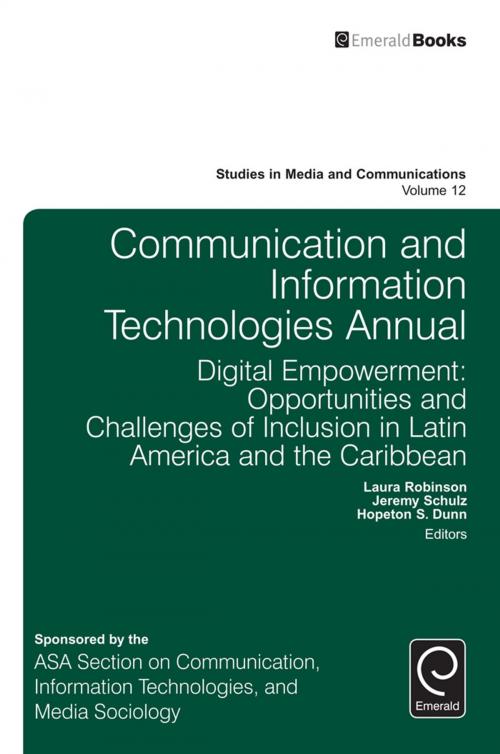 Cover of the book Communication and Information Technologies Annual by , Emerald Group Publishing Limited