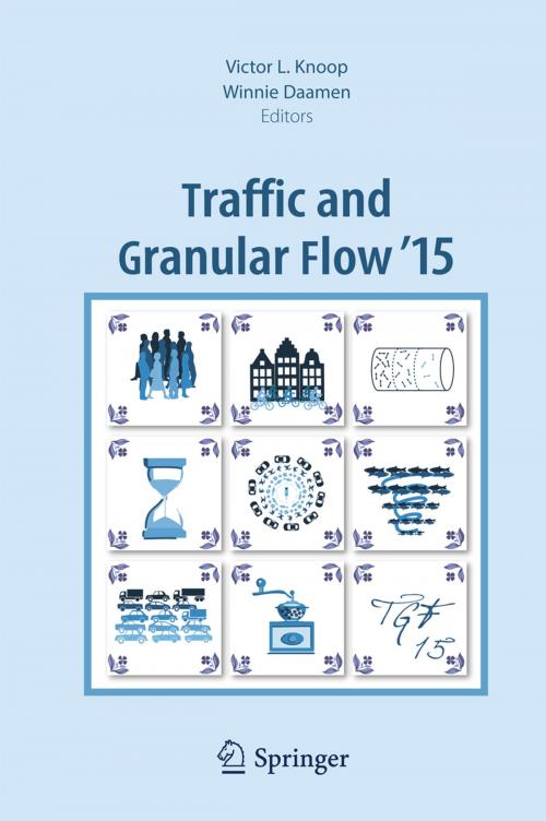 Cover of the book Traffic and Granular Flow '15 by , Springer International Publishing