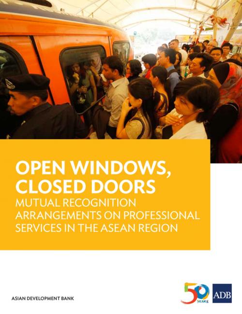 Cover of the book Open Windows, Closed Doors by Dovelyn Rannveig Mendoza, Maria Vincenza Desiderio, Guntur Sugiyarto, Brian Salant, Asian Development Bank