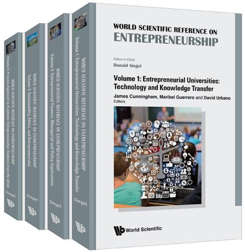 Cover of the book The World Scientific Reference on Entrepreneurship by Donald Siegel, World Scientific Publishing Company