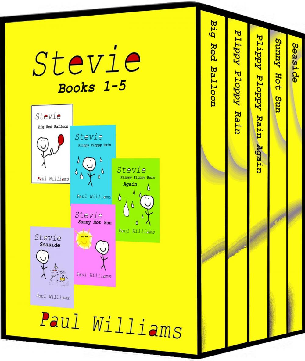 Big bigCover of Stevie - Series 1 - Books 1-5: Vol 1 - 5. Big Red Balloon, Plippy Ploppy Rain, Plippy Ploppy Rain Again, Sunny Hot Sun and Seaside.