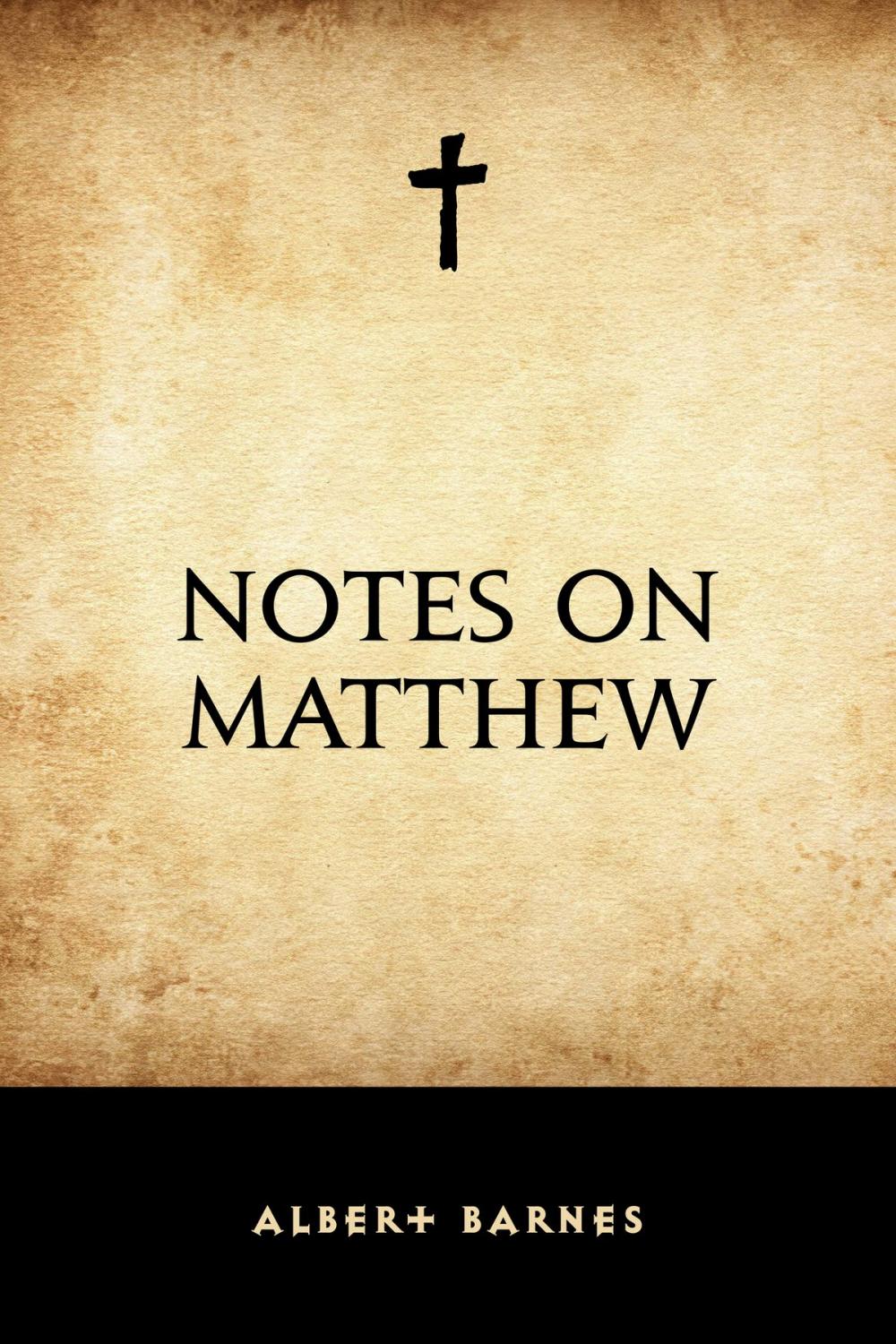 Big bigCover of Notes on Matthew