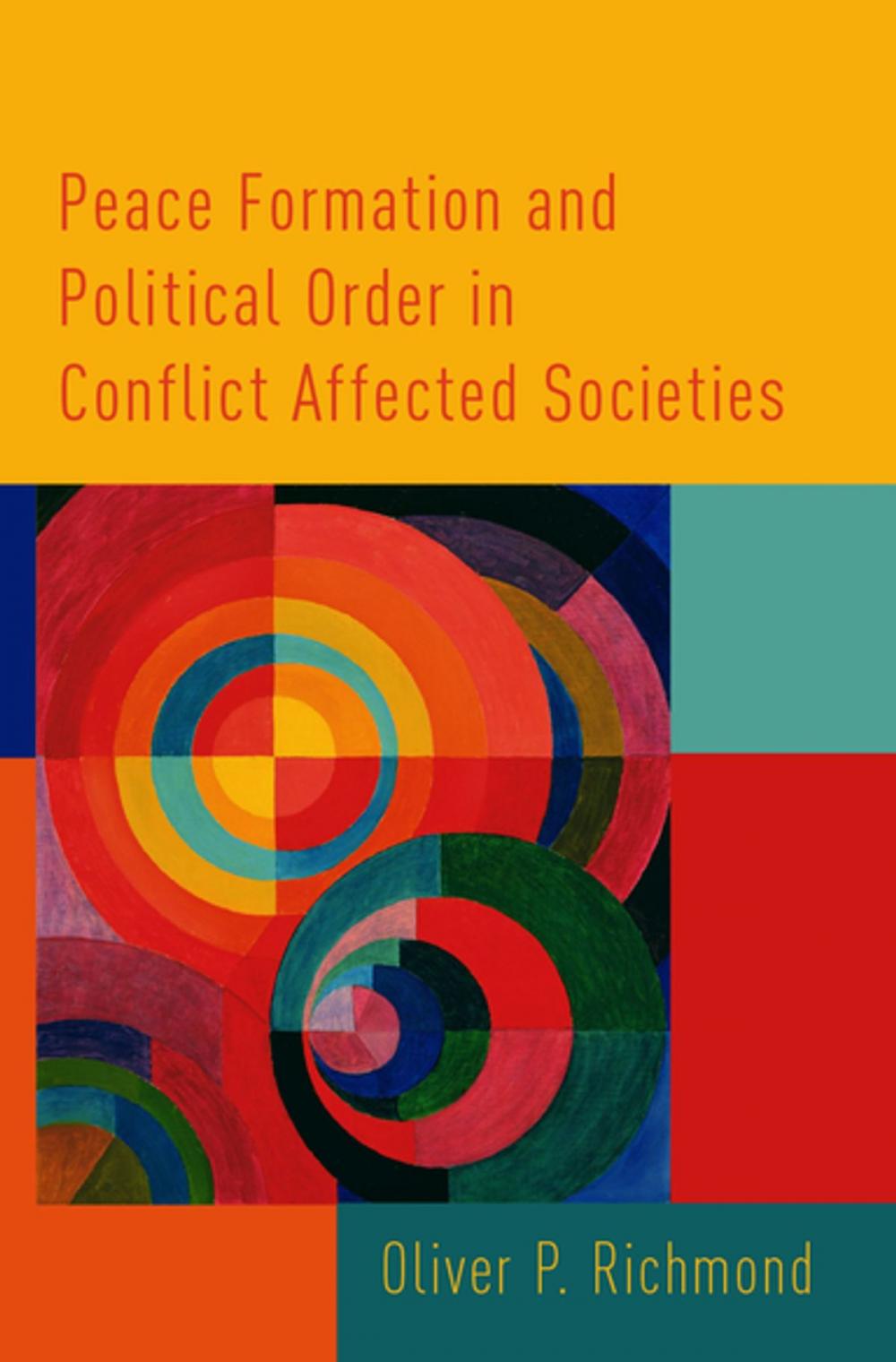 Big bigCover of Peace Formation and Political Order in Conflict Affected Societies