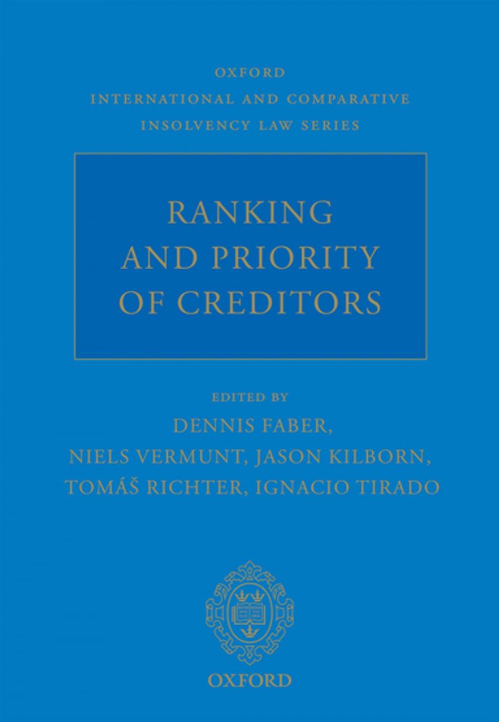 Big bigCover of Ranking and Priority of Creditors