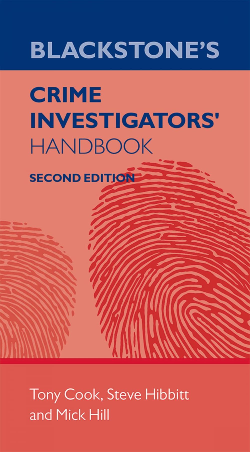 Big bigCover of Blackstone's Crime Investigators' Handbook