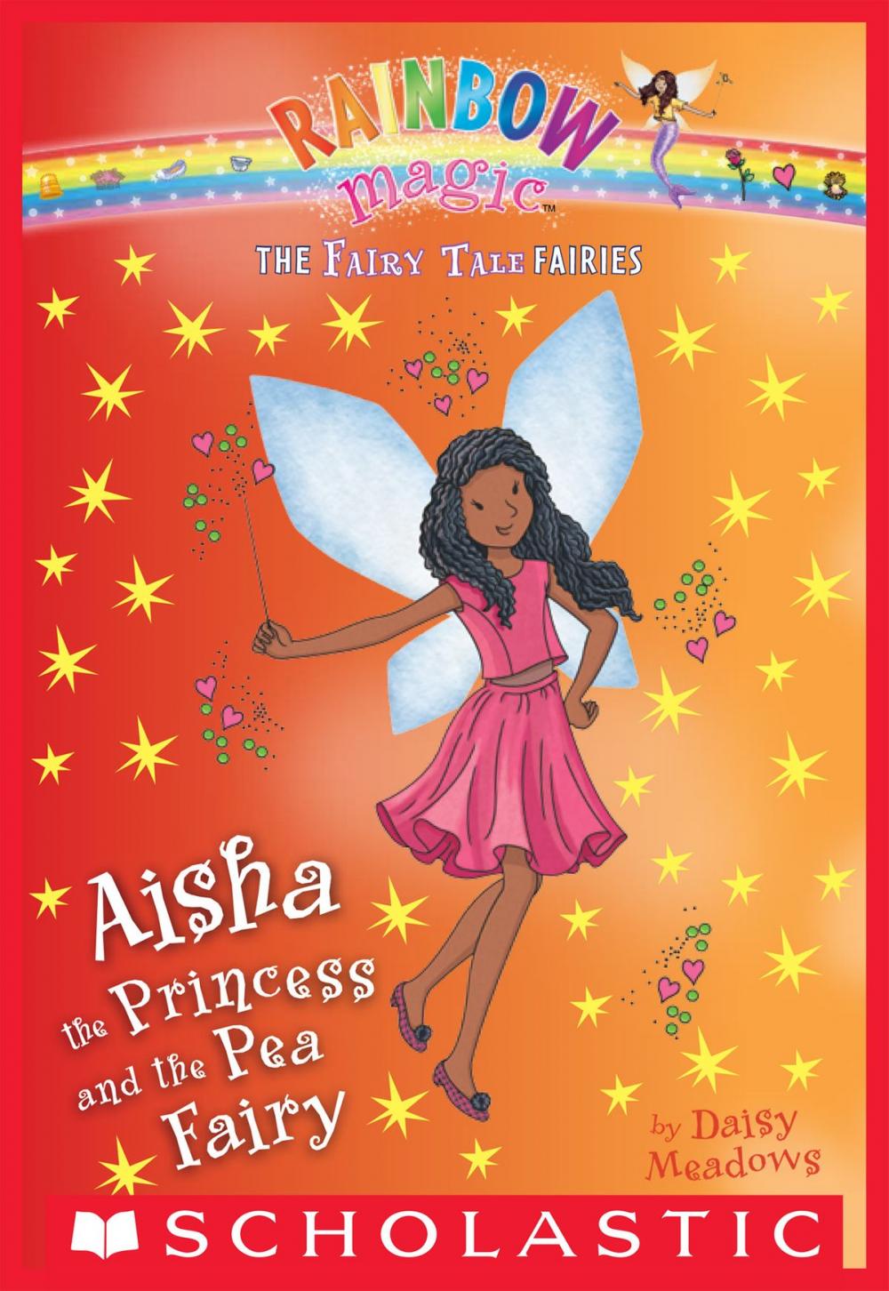 Big bigCover of Aisha the Princess and the Pea Fairy: A Rainbow Magic Book (The Fairy Tale Fairies #7)