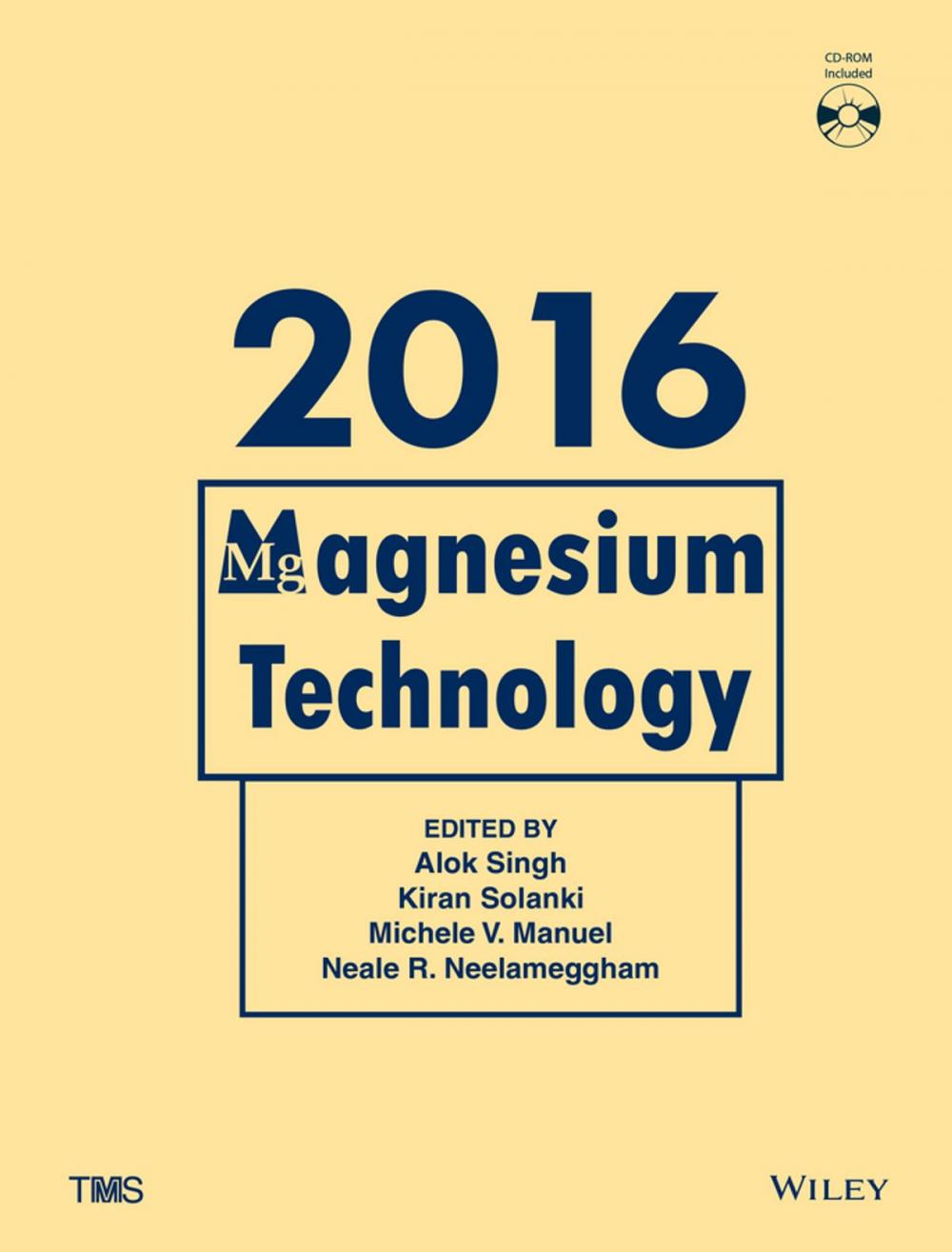 Big bigCover of Magnesium Technology 2016