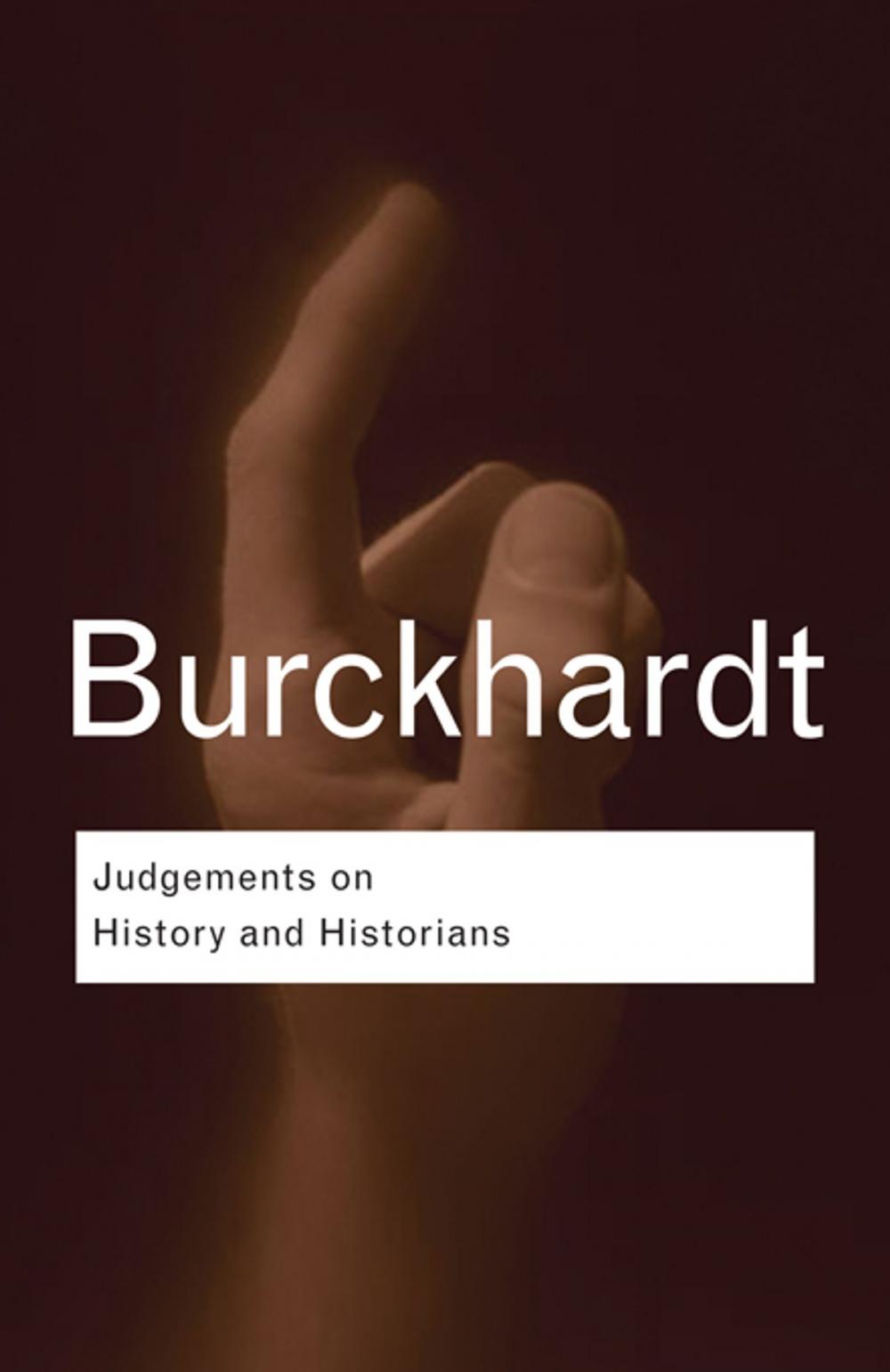 Big bigCover of Judgements on History and Historians