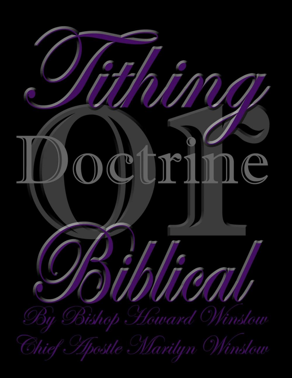 Big bigCover of Tithing Doctrine Or Biblical