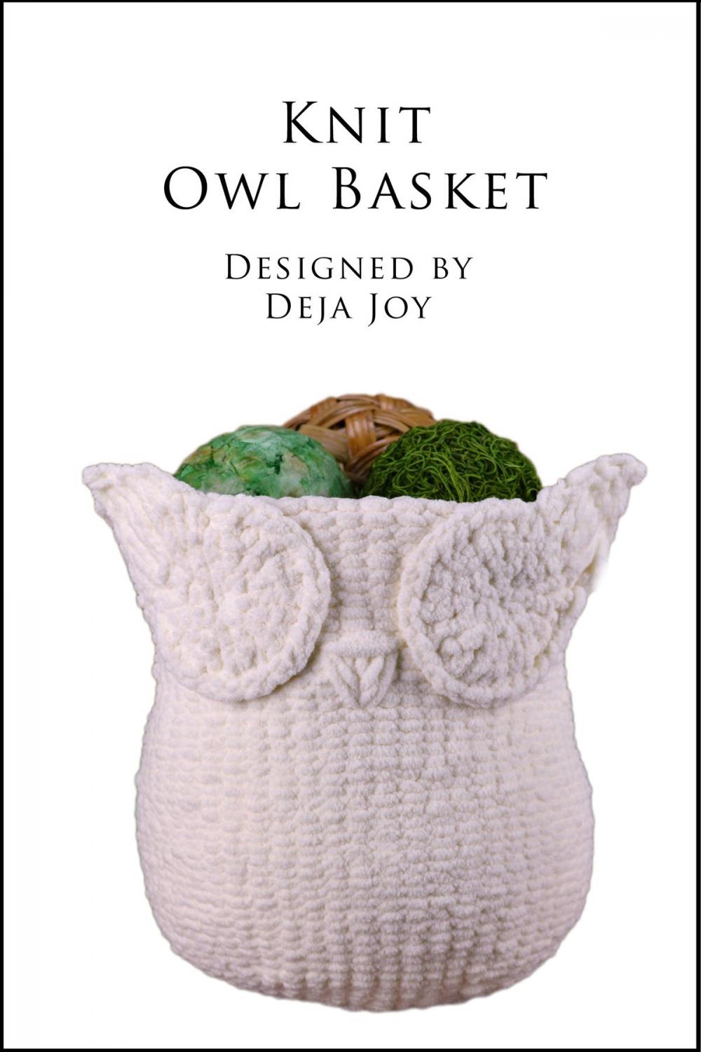 Big bigCover of Knit Owl Basket