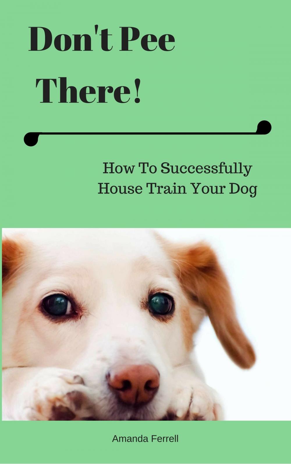 Big bigCover of Don't Pee There! How To Successfully House Train Your Dog