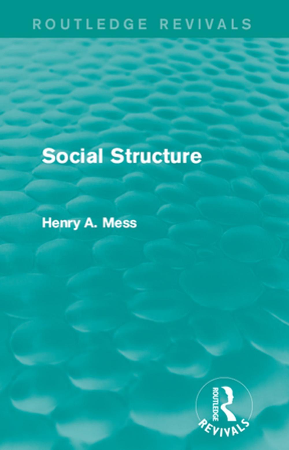 Big bigCover of Social Structure