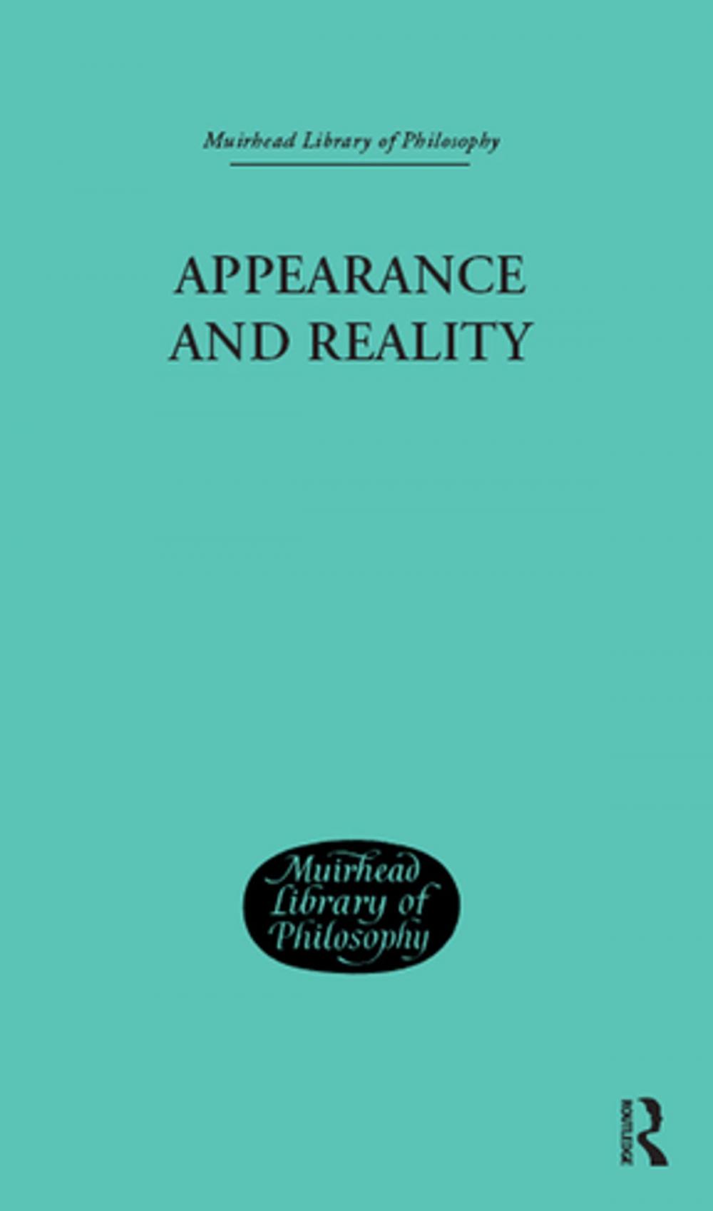 Big bigCover of Appearance and Reality