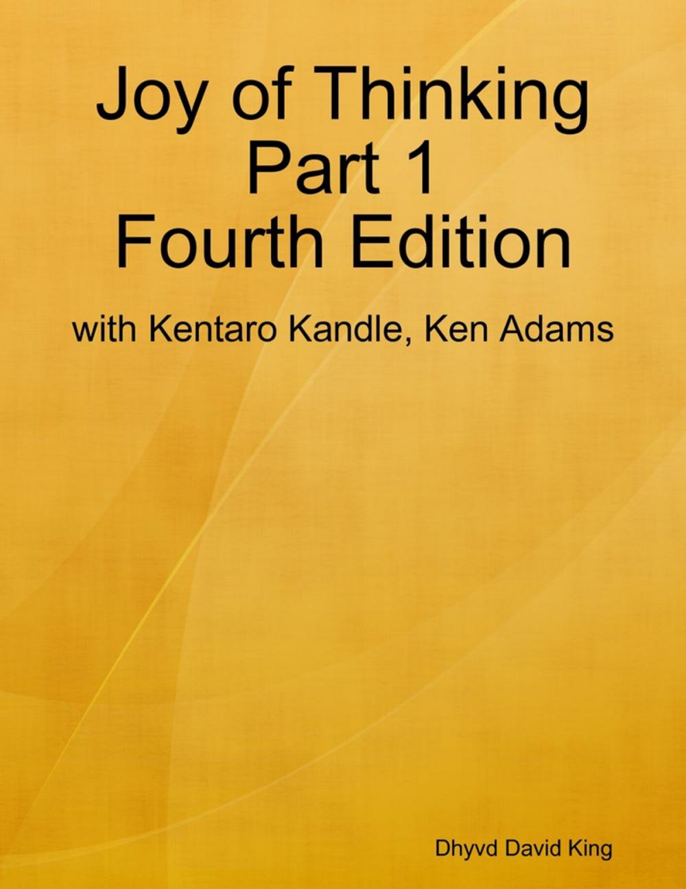 Big bigCover of Joy of Thinking, Part 1