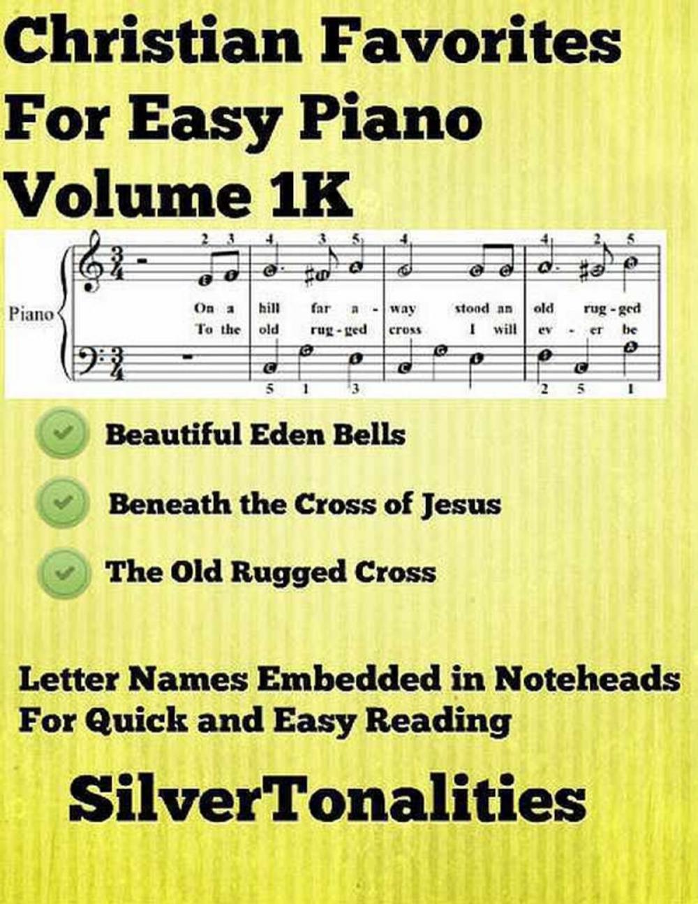 Big bigCover of Christian Favorites for Easy Piano Volume 1 K