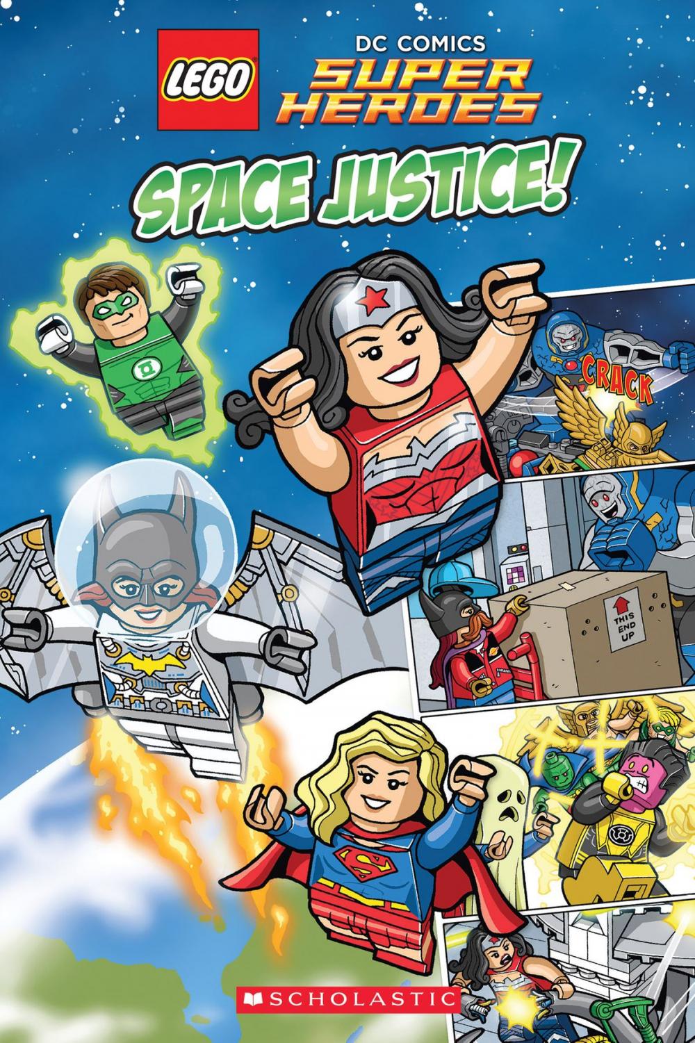 Big bigCover of Space Justice! (LEGO DC Super Heroes)