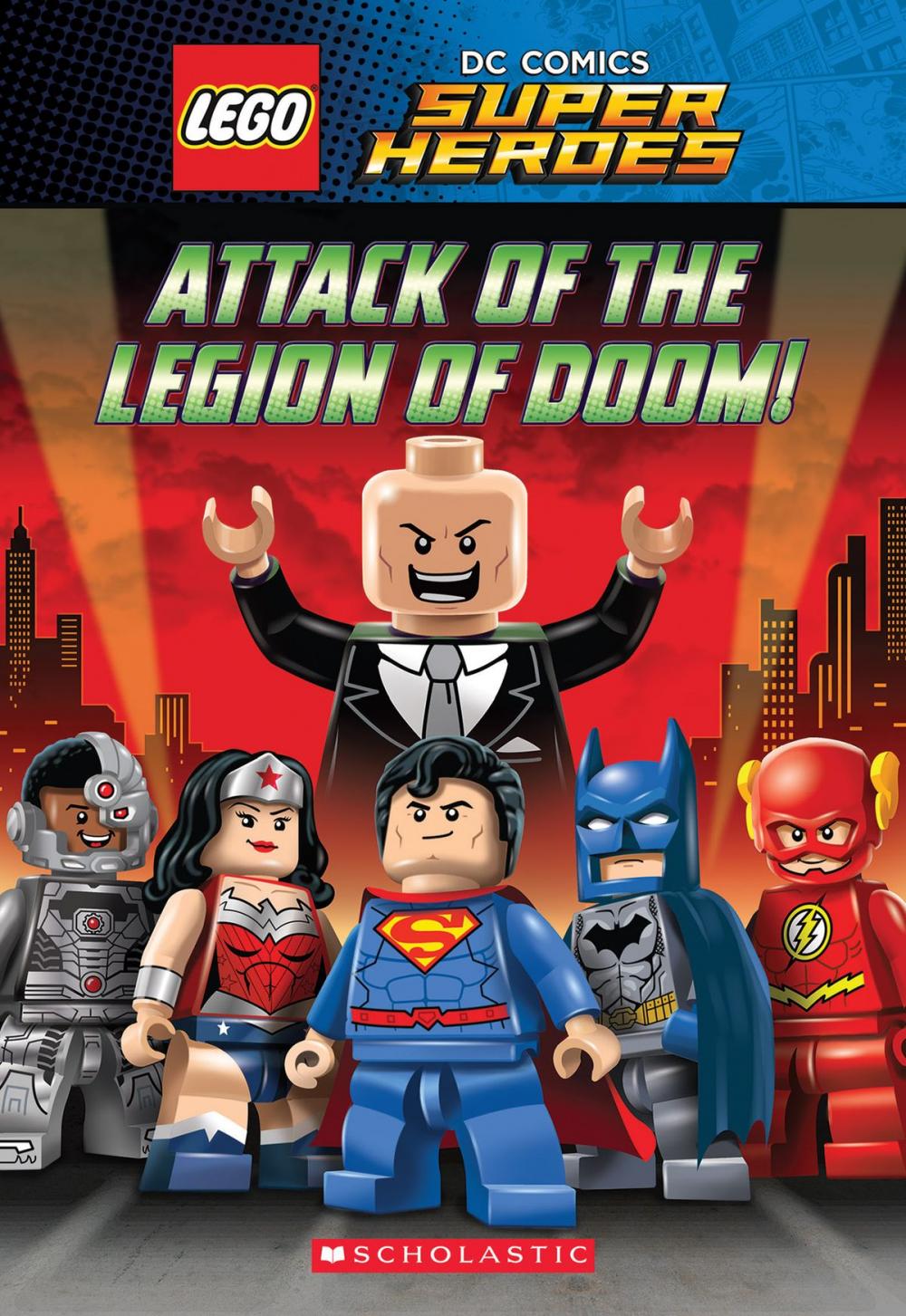 Big bigCover of Attack of the Legion of Doom! (LEGO DC Super Heroes: Chapter Book)