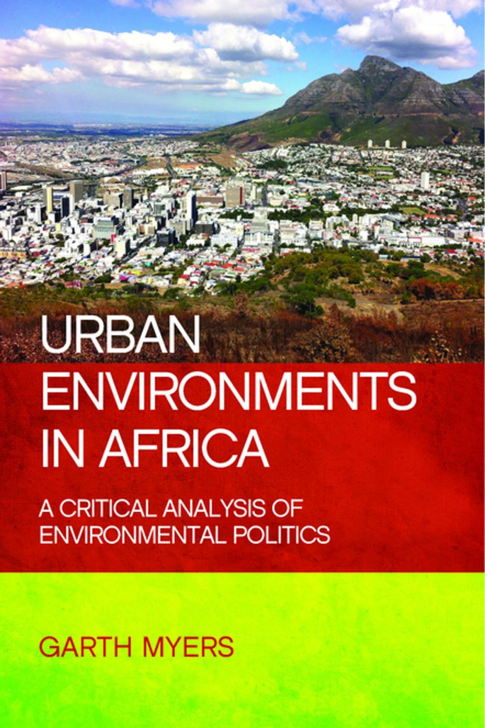 Big bigCover of Urban environments in Africa