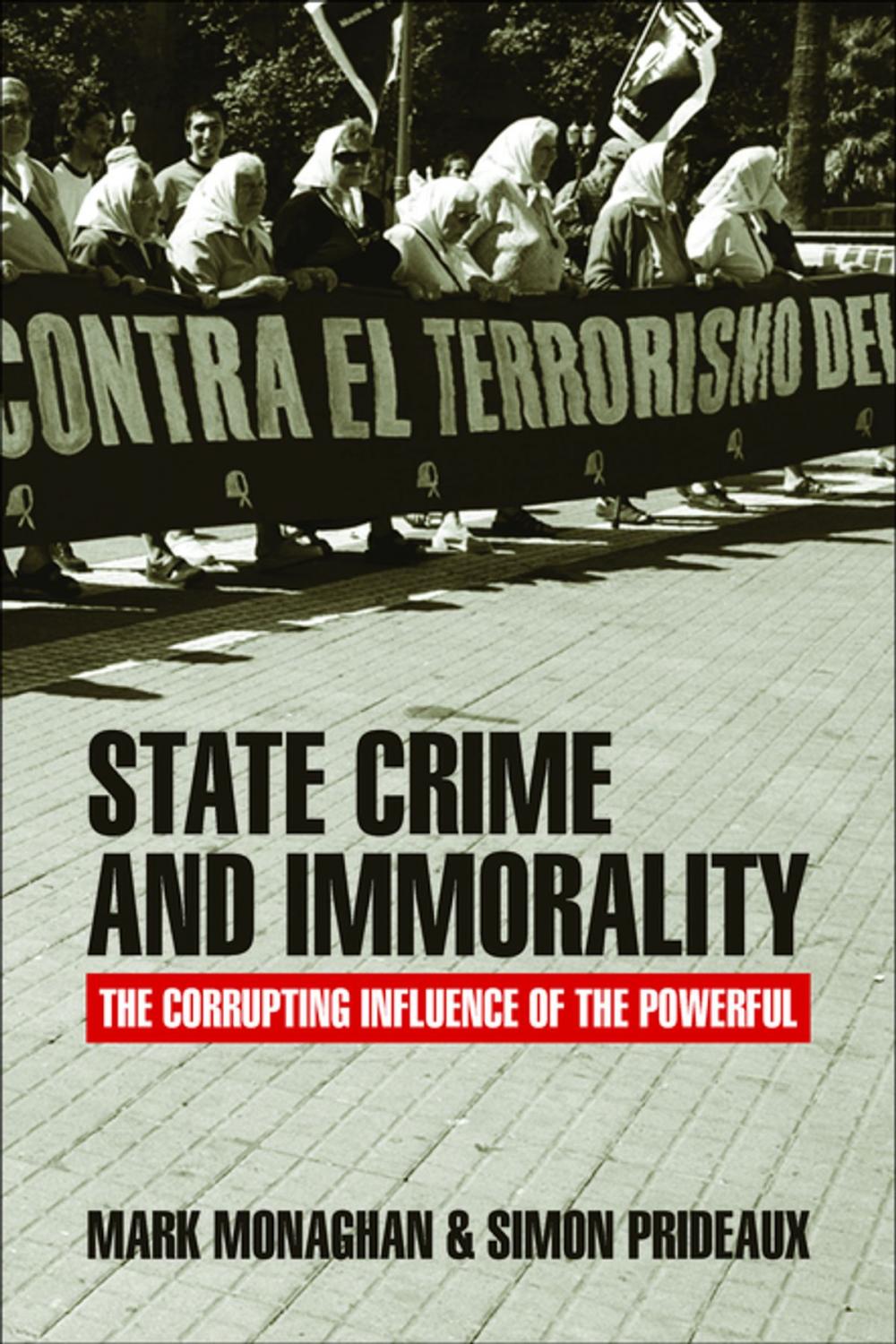 Big bigCover of State crime and immorality