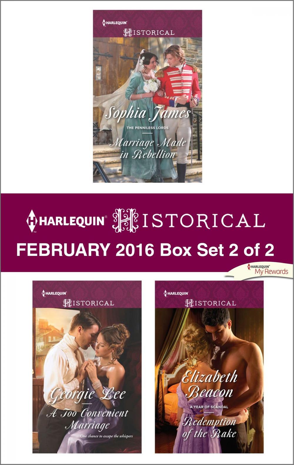 Big bigCover of Harlequin Historical February 2016 - Box Set 2 of 2
