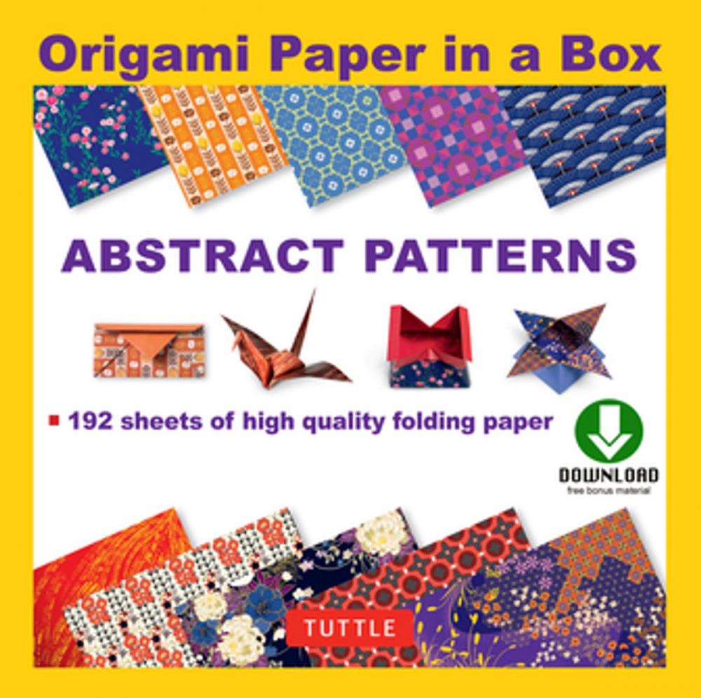 Big bigCover of Origami Paper in a Box - Abstract Patterns