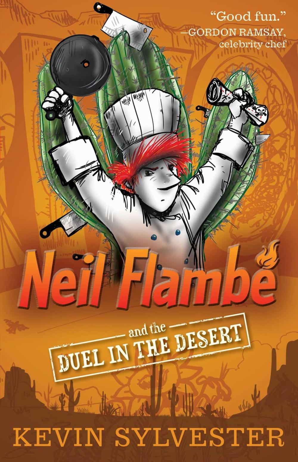 Big bigCover of Neil Flambé and the Duel in the Desert