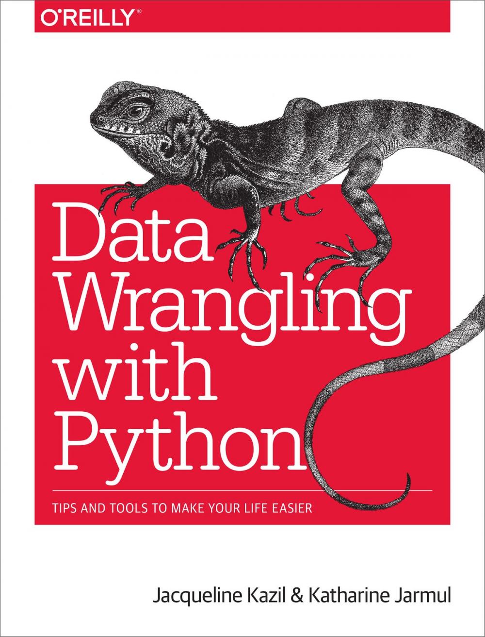 Big bigCover of Data Wrangling with Python