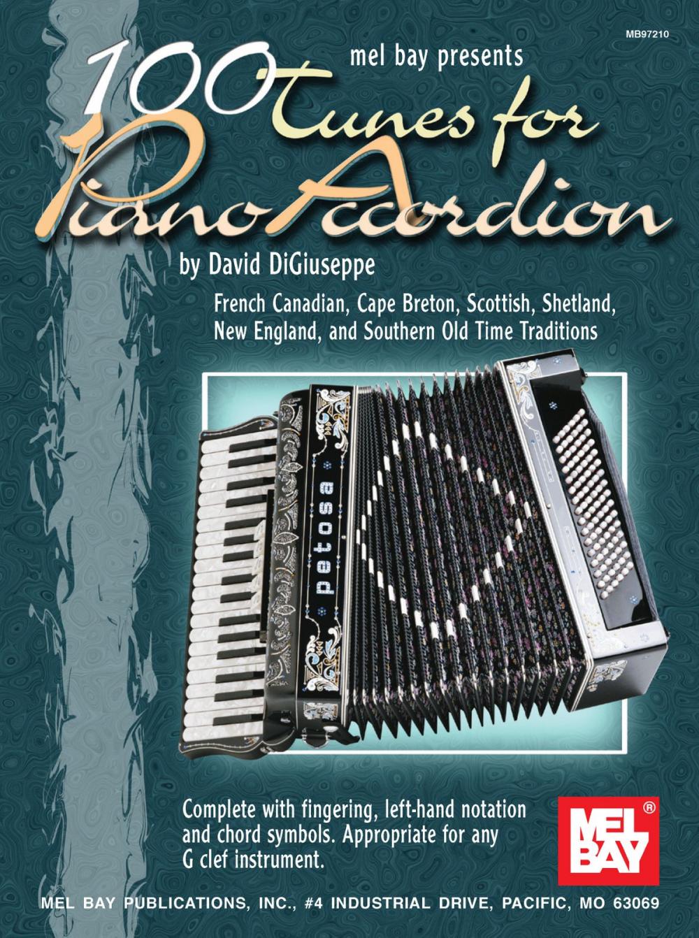 Big bigCover of 100 Tunes for Piano Accordion