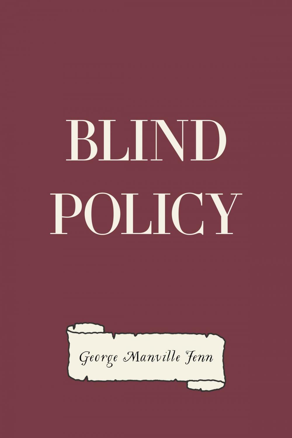 Big bigCover of Blind Policy