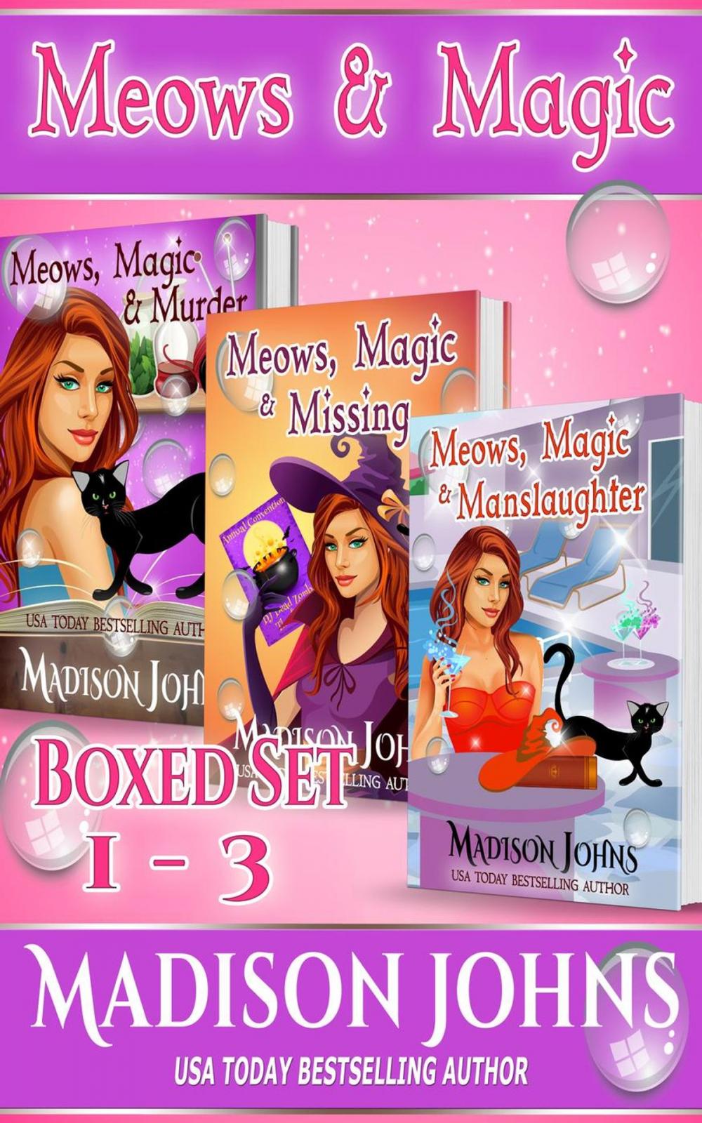 Big bigCover of Meows & Magic Boxed Set Books 1 - 3