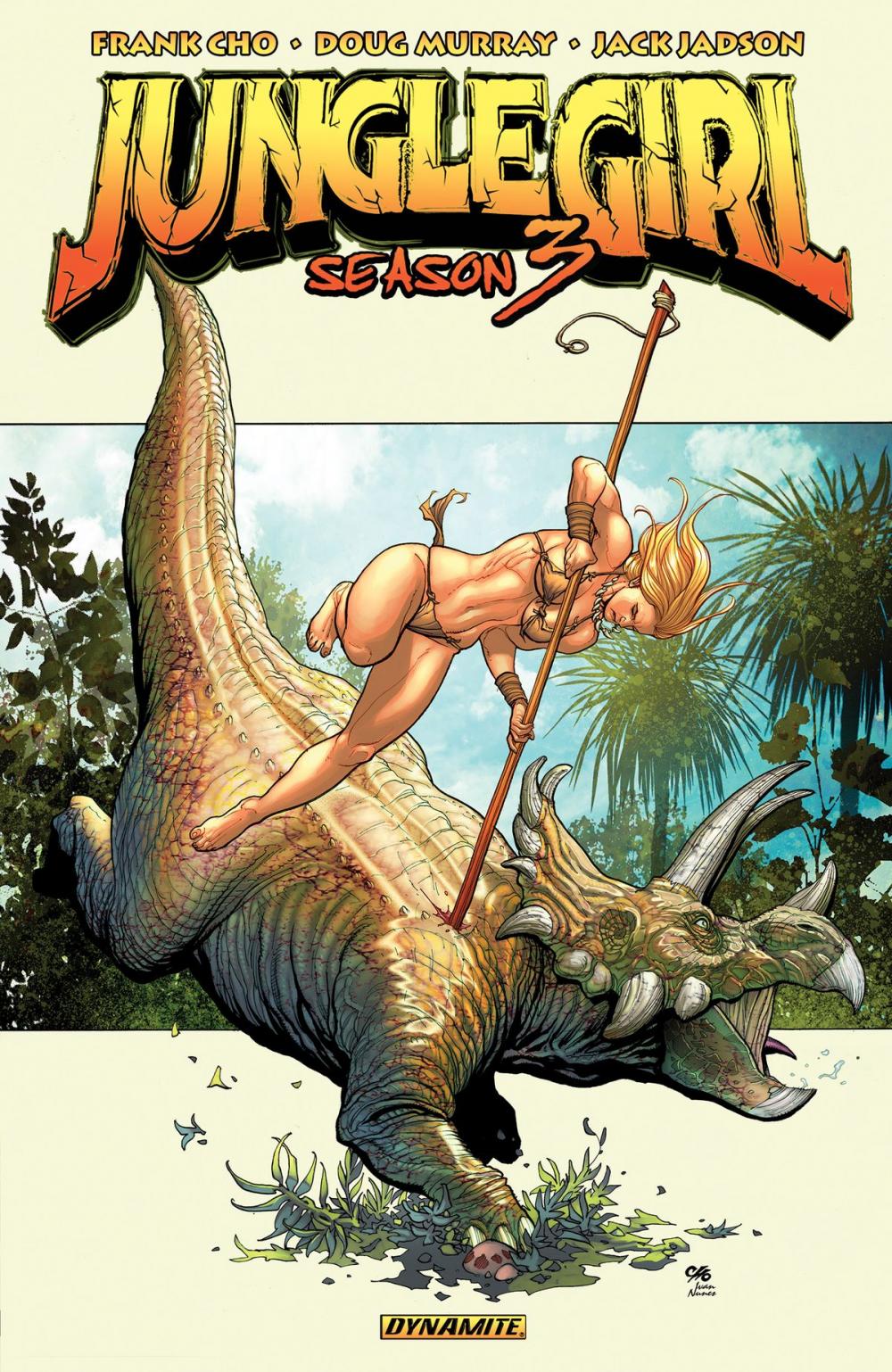 Big bigCover of Frank Cho's Jungle Girl Season Three