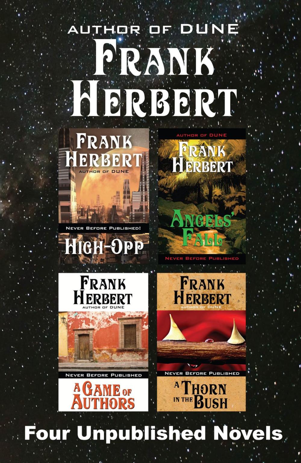 Big bigCover of Four Unpublished Novels