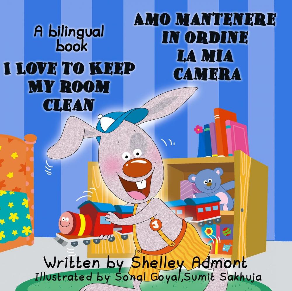 Big bigCover of I Love to Keep My Room Clean Amo mantenere in ordine la mia camera: English Italian Bilingual Edition