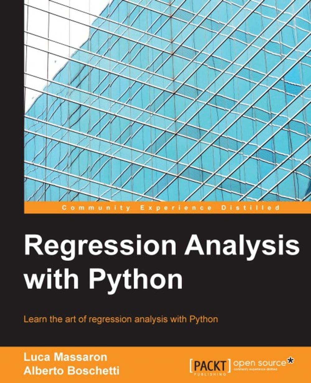 Big bigCover of Regression Analysis with Python