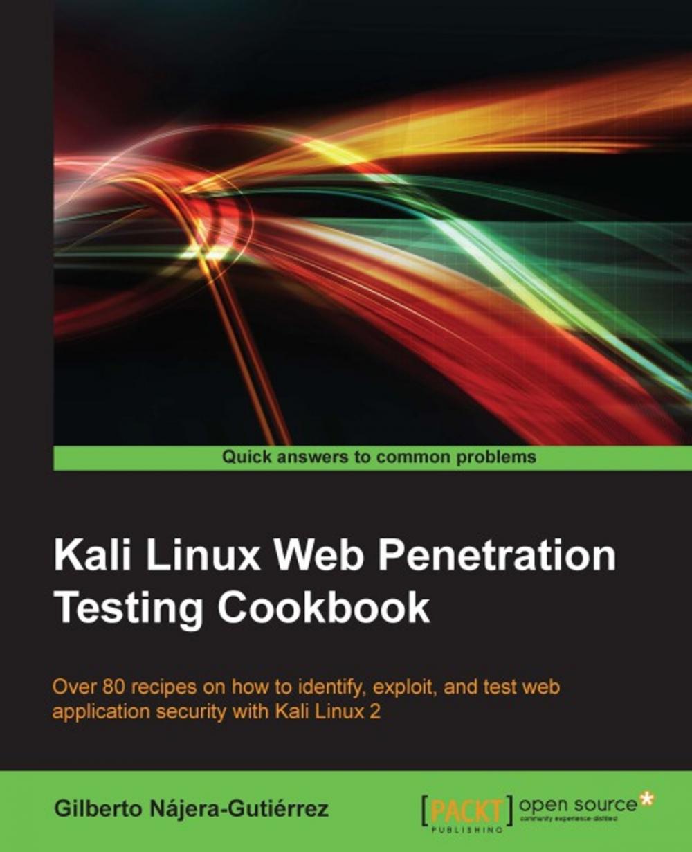 Big bigCover of Kali Linux Web Penetration Testing Cookbook