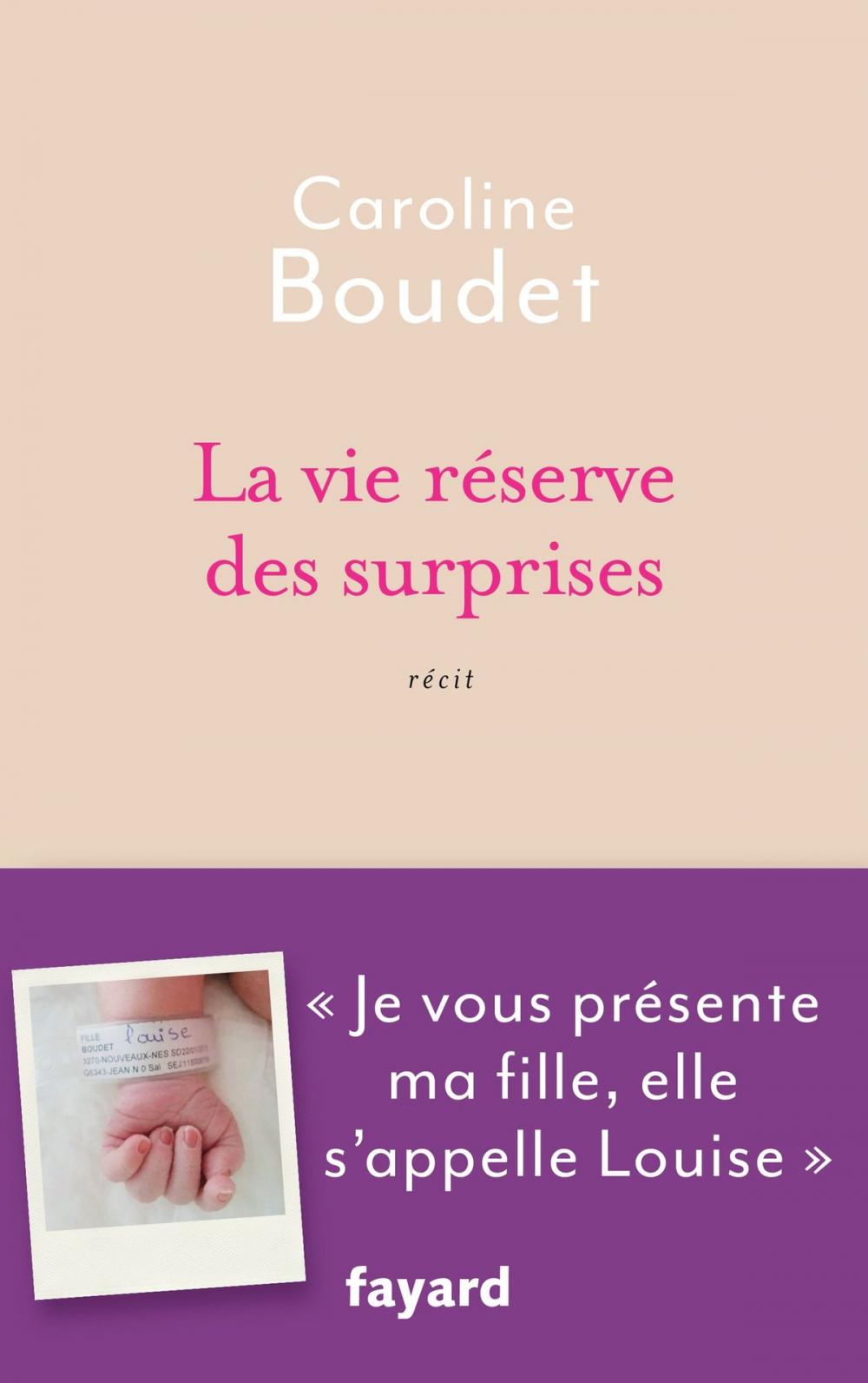 Big bigCover of La vie réserve des surprises