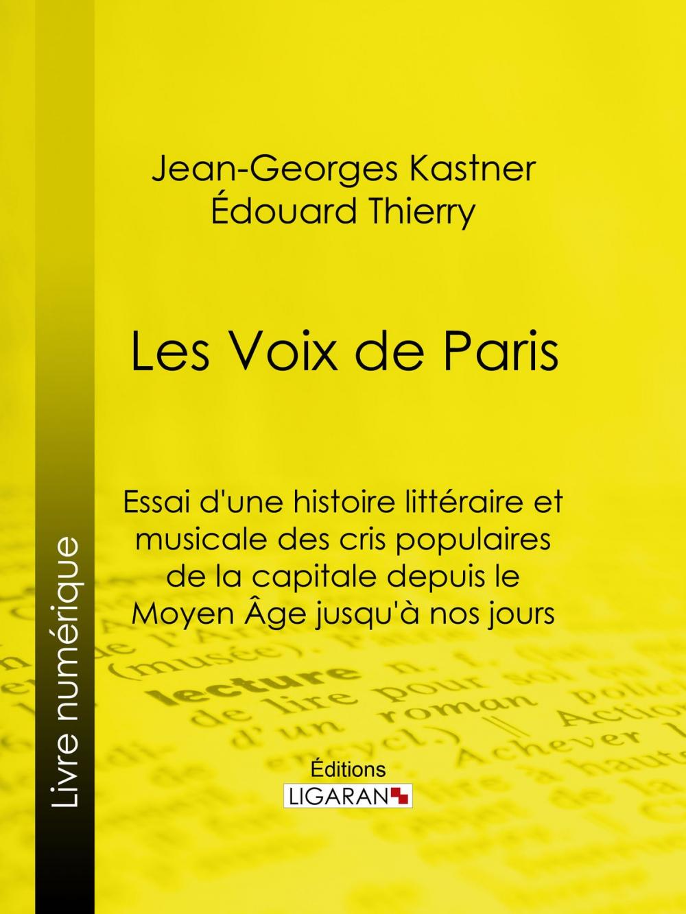 Big bigCover of Les Voix de Paris