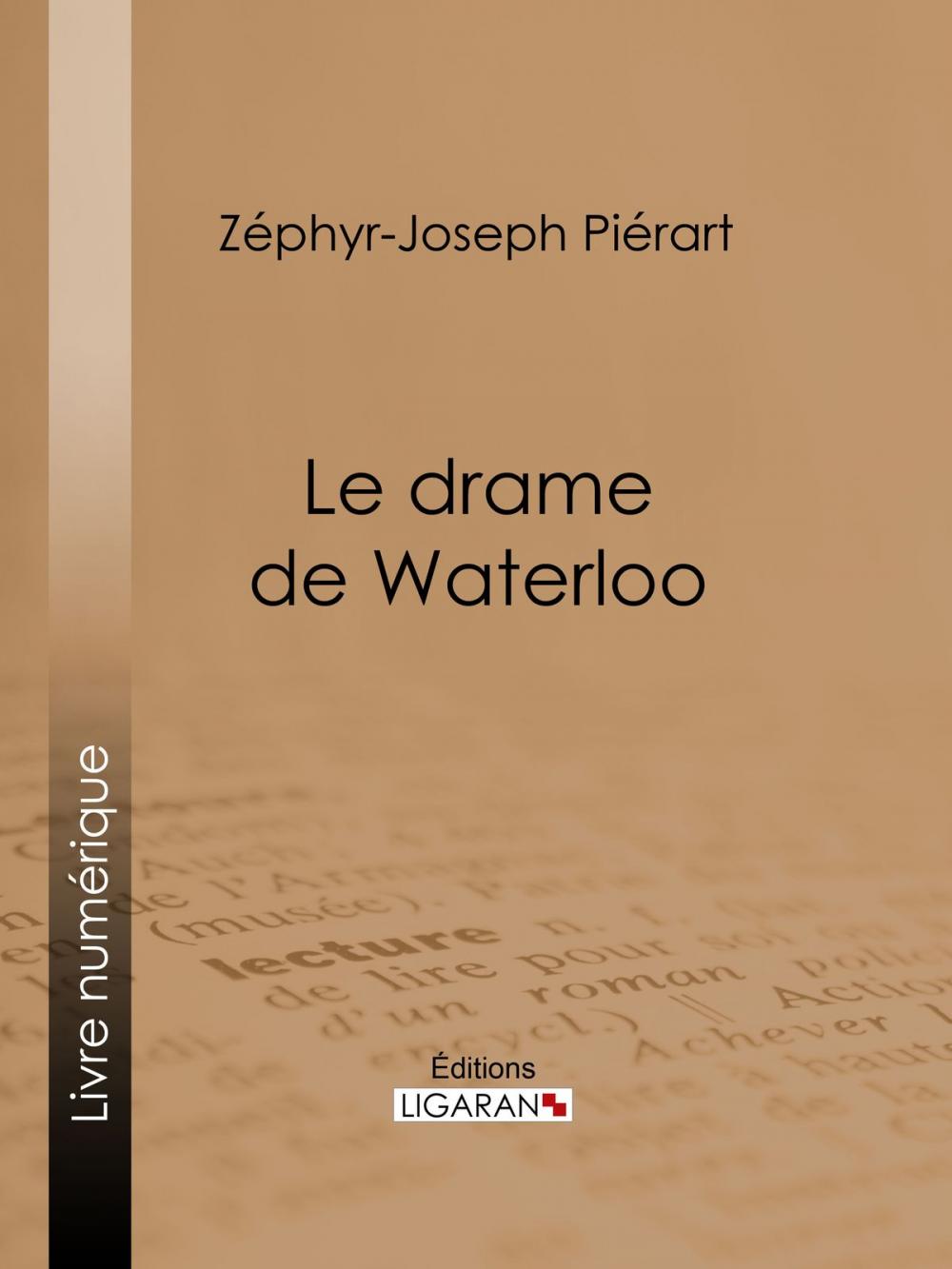 Big bigCover of Le drame de Waterloo