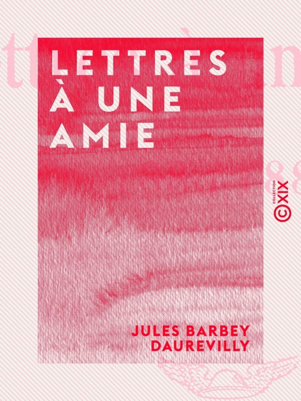 Big bigCover of Lettres à une amie