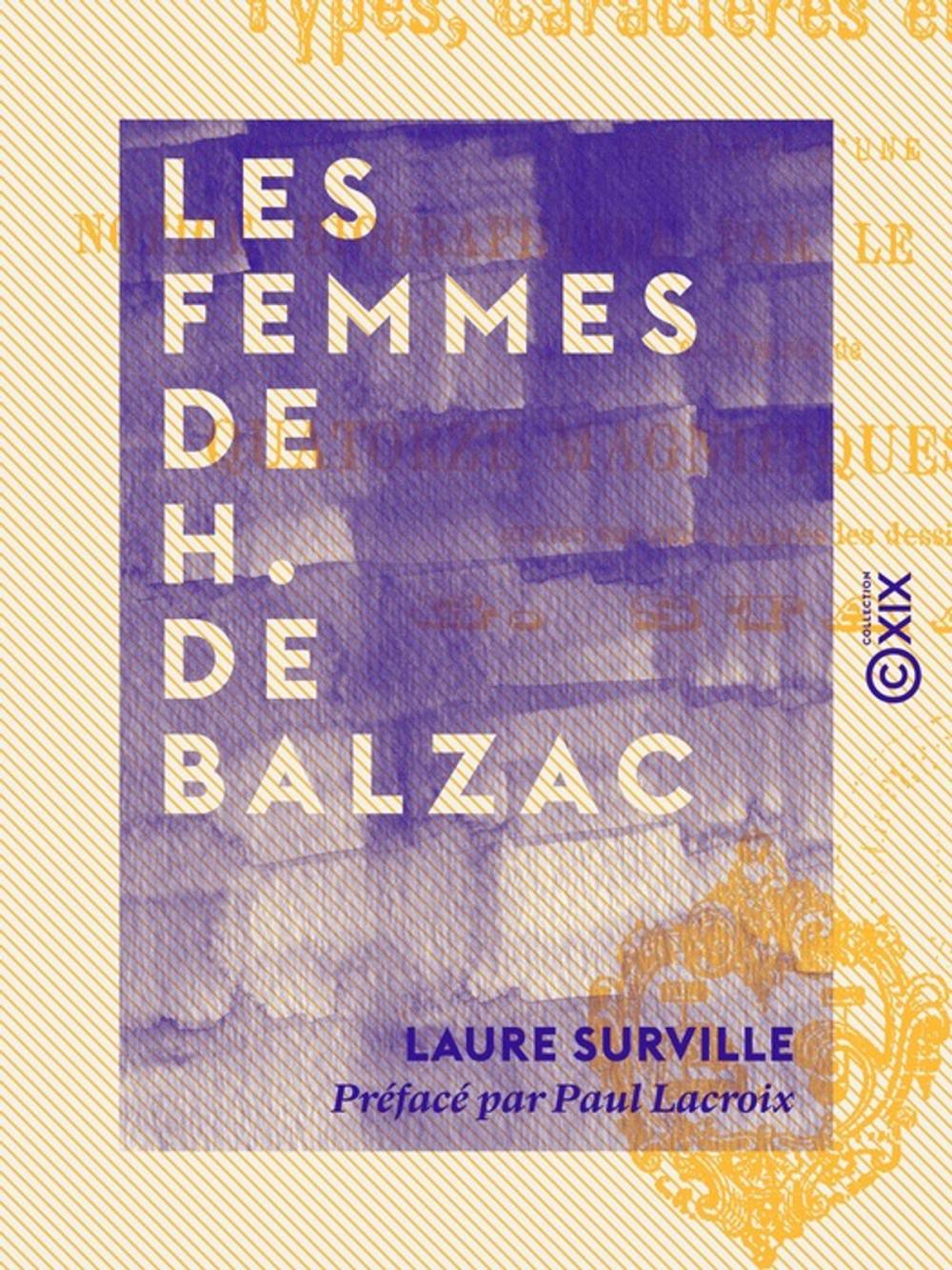 Big bigCover of Les Femmes de H. de Balzac