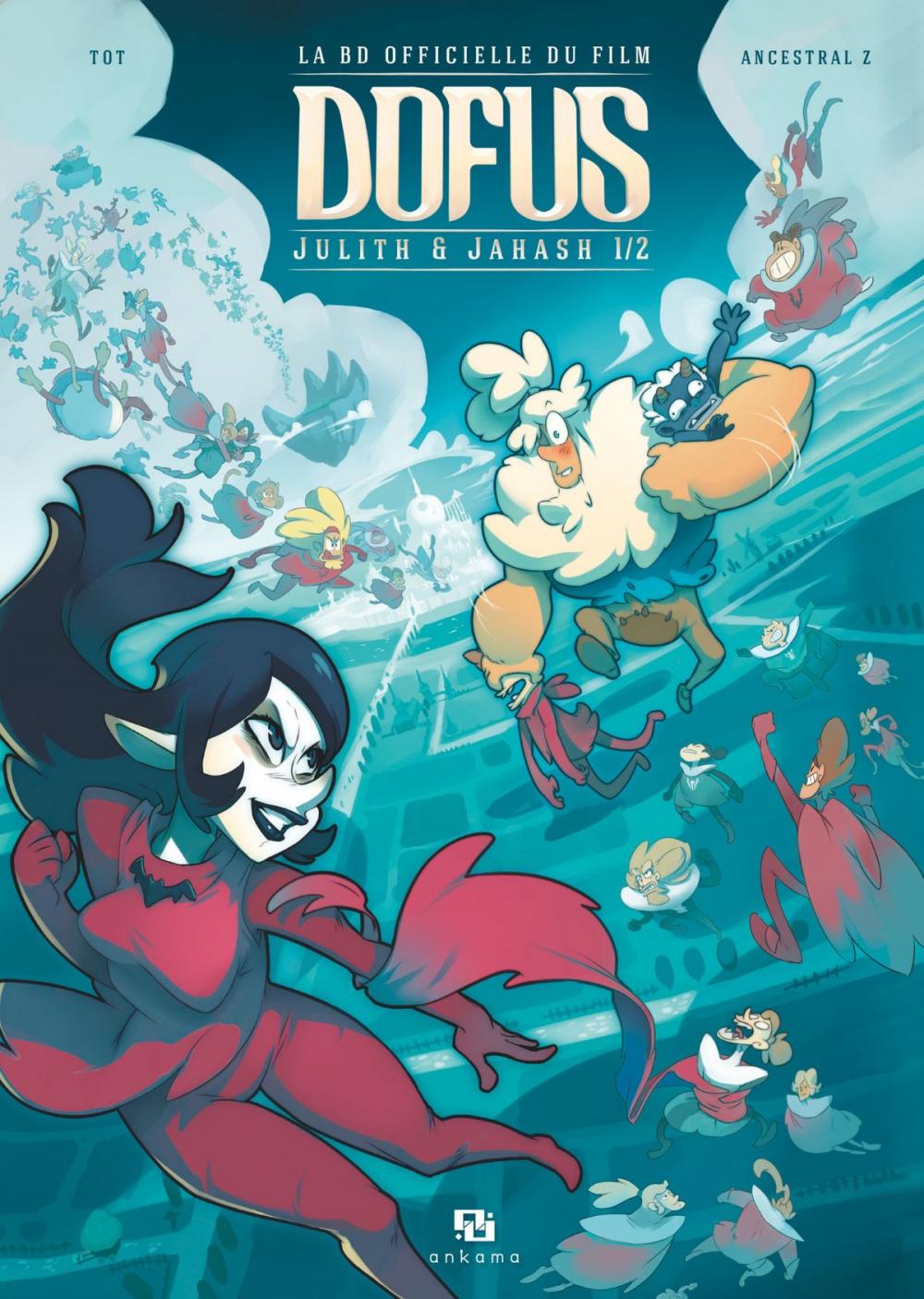 Big bigCover of Dofus - La BD du film - Julith et Janash