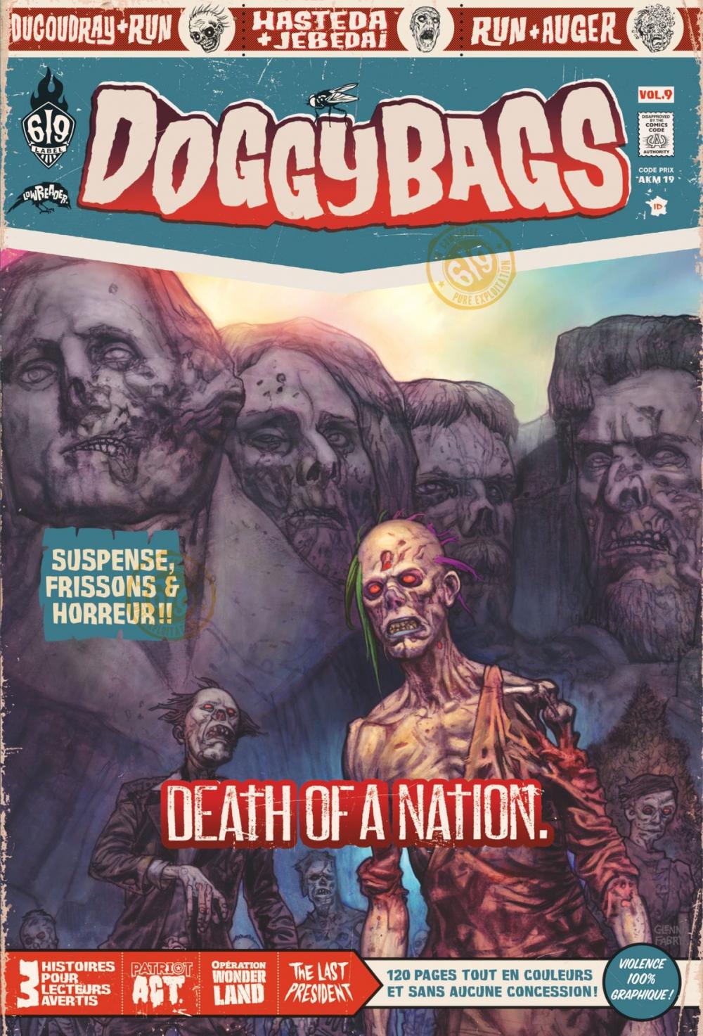 Big bigCover of DoggyBags - Tome 9 - Death of a nation