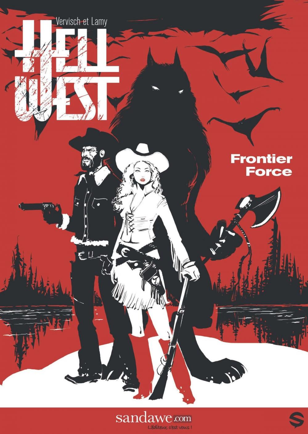 Big bigCover of Hell West T01